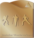 Deutsches Wanderabzeichen in Bronze