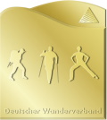 Deutsches Wanderabzeichen in Gold